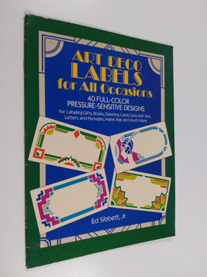 Ed Sibbett, Jr. : Art Deco Labels for All Occasions