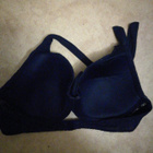 Virkattu ( teollinen) bikini yläosa sininen 80D - pikkukuva 2