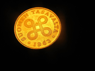 1 penni 1963