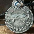 Junkers merkki,pala aitoa Suomalaisten taistelijoiden pommik - pikkukuva 1