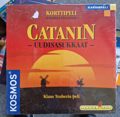 Catanin uudisasukkaat Korttipeli. Uusi