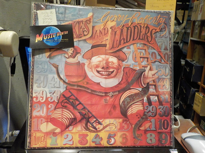 GERRY RAFFERTY - SNAKES AND LADDERS LP ORIG GER -80 EX+/EX+