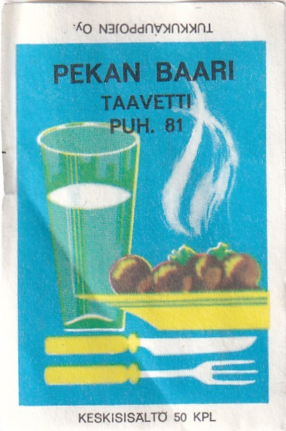 Taavetti, Pekan Baari    b506