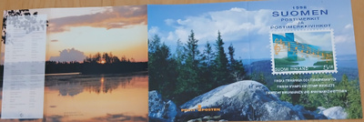Suomen postimerkit ja postimerkkivihkot 1998,1999,2000, 2001