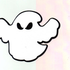 HALLOWEEN °°Kummitus°° -Koriste /2-osainen - pikkukuva 3