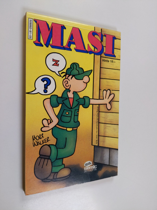 Mort Walker : Masi-minialbumi 5/91 : Masi ja muut velmut ...