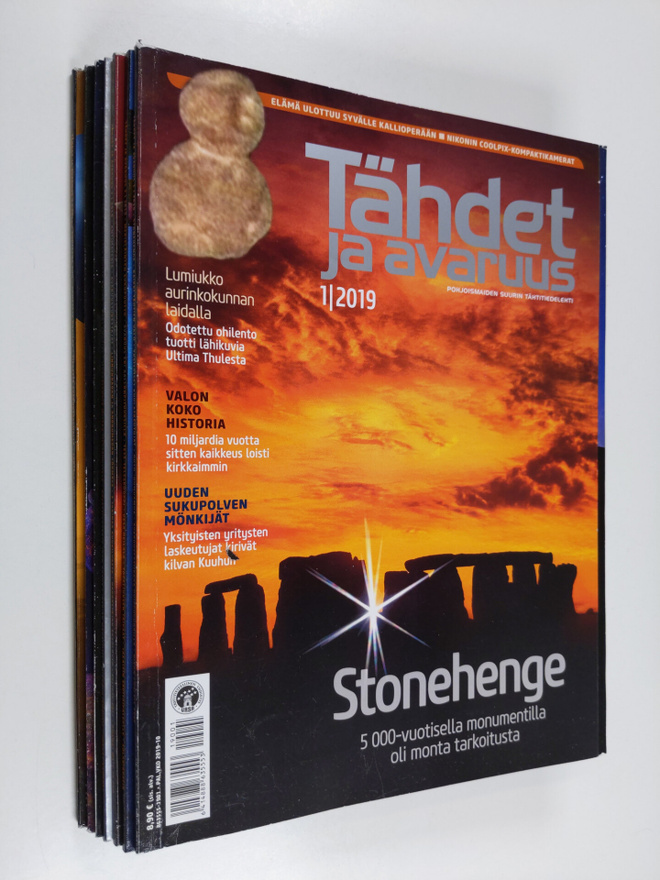 tähdet ja avaruus 2019 1-7