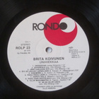 Brita Koivunen: Unihiekkaa LP  1978 - pikkukuva 4