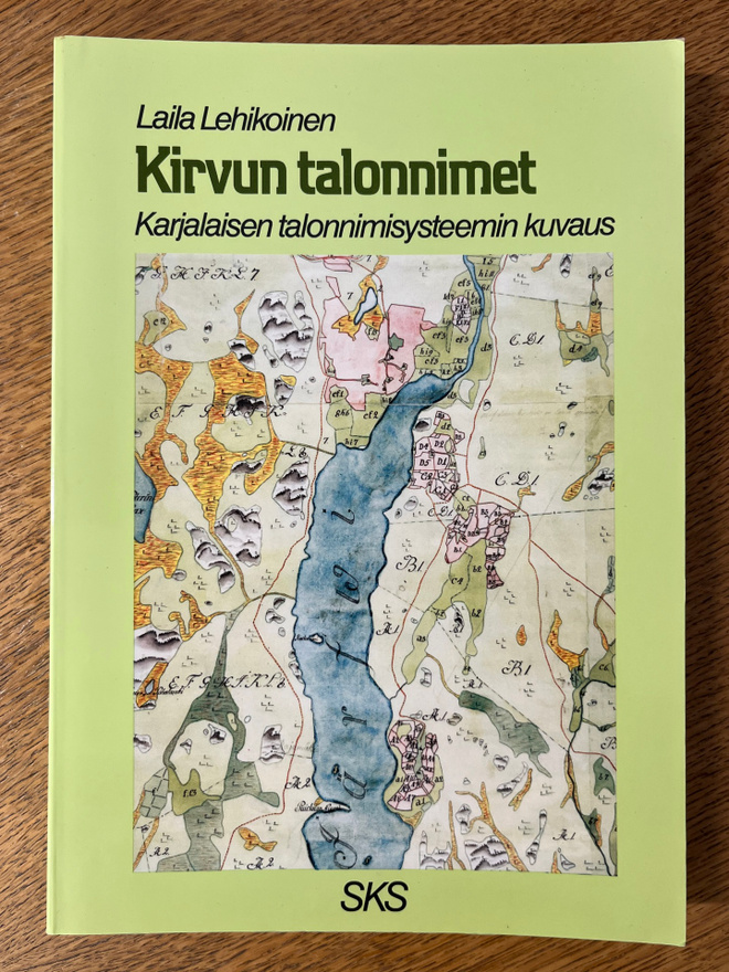 Lehikoinen - Kirvun talonnimet