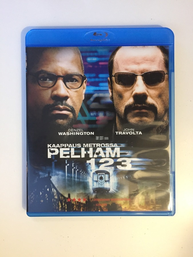 Kaappaus Metrossa - Pelham 123 (Blu-ray) John Travolta (2009