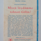 Gustaf Lindwall : Mistä löydämme tohtori Gillin? - pikkukuva 2