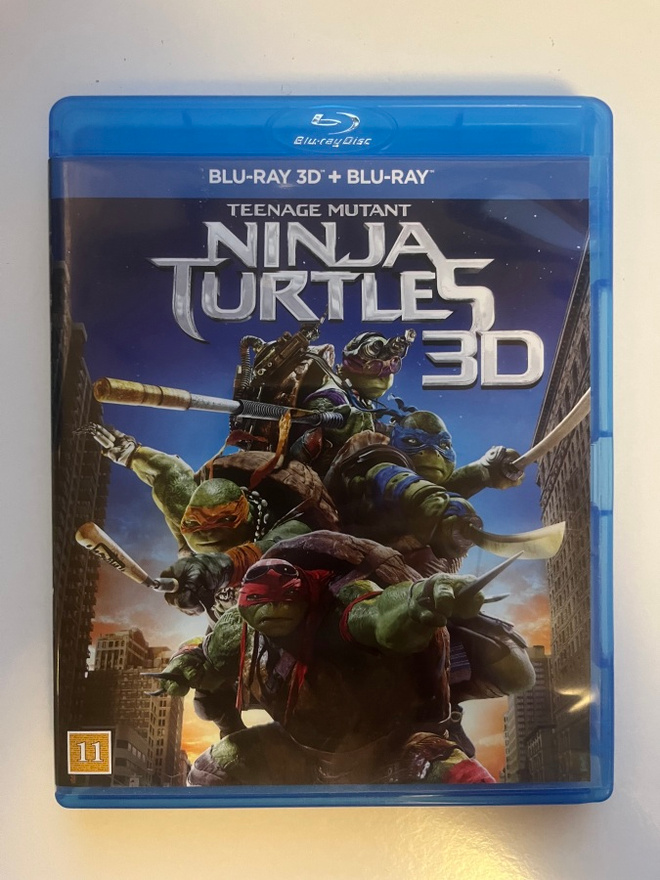 Teenage Mutant Ninja Turtles (Blu-ray 3D + Blu-ray) 2014