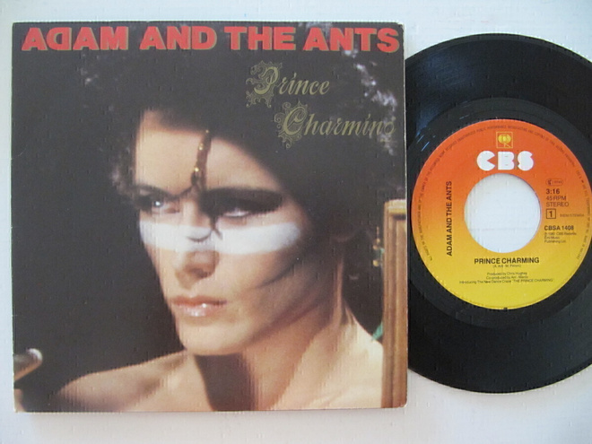 Adam And The Ants Prince Charming 7" sinkku Avattavat kannet