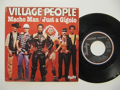 Village People Macho Man / Just A Gigolo 7" sinkku