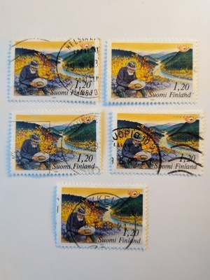 Postimerkki Kullanhuuhdonta 1983 1,20