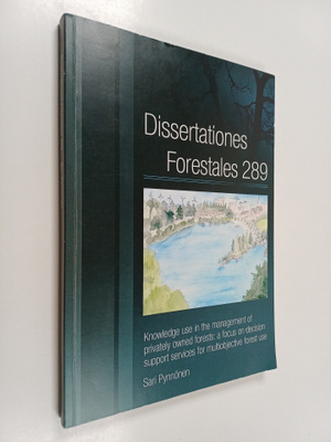 Sari Pynnönen : Dissertationes forestales 289 : knowledge...