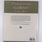 Cyrille Rose : 32 Etudes and 40 Studies for Clarinet - pikkukuva 2