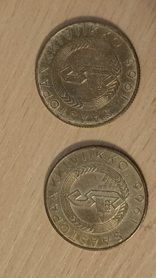 2 kpl säästöpankki mitalia