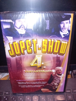 2 DVD JOPET-SHOW 4 ( UUSI ) SIS POSTIKULU
