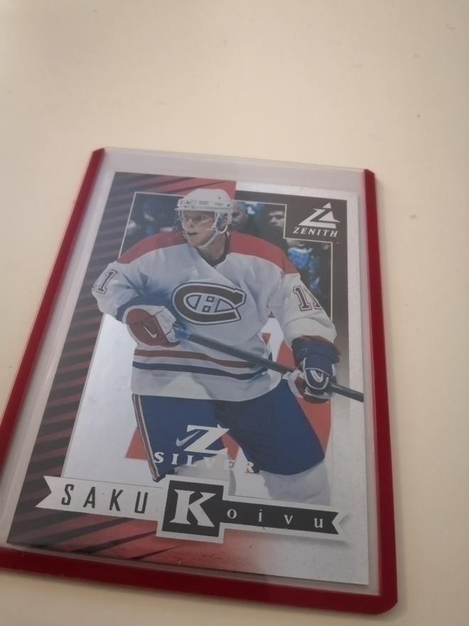 1997-98 Pinnacle Zenith Z-Silver Saku Koivu #26