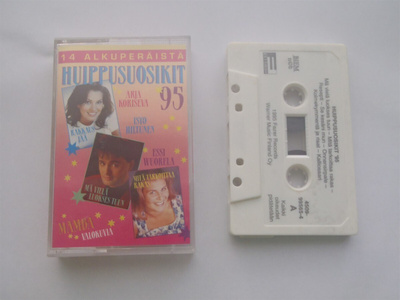 HUIPPUSUOSIKIT -95 Paula, Arja, Kake Randelin ym c-kasetti