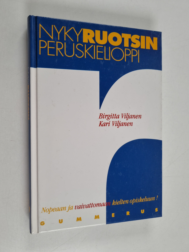 Birgitta Viljanen ym. : Nykyruotsin peruskielioppi