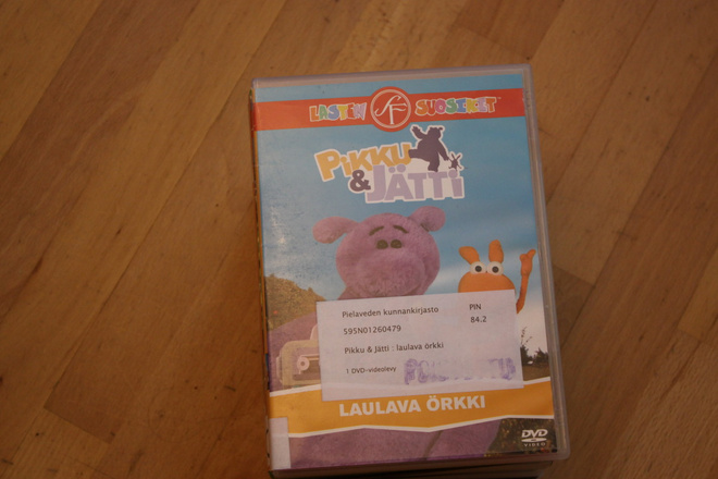 Pikku ja Jätti Laulava Örkki DVD