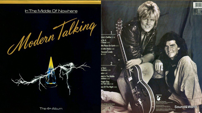 MODERN TALKING: In the middle of nowhere, The 4th album (LP)