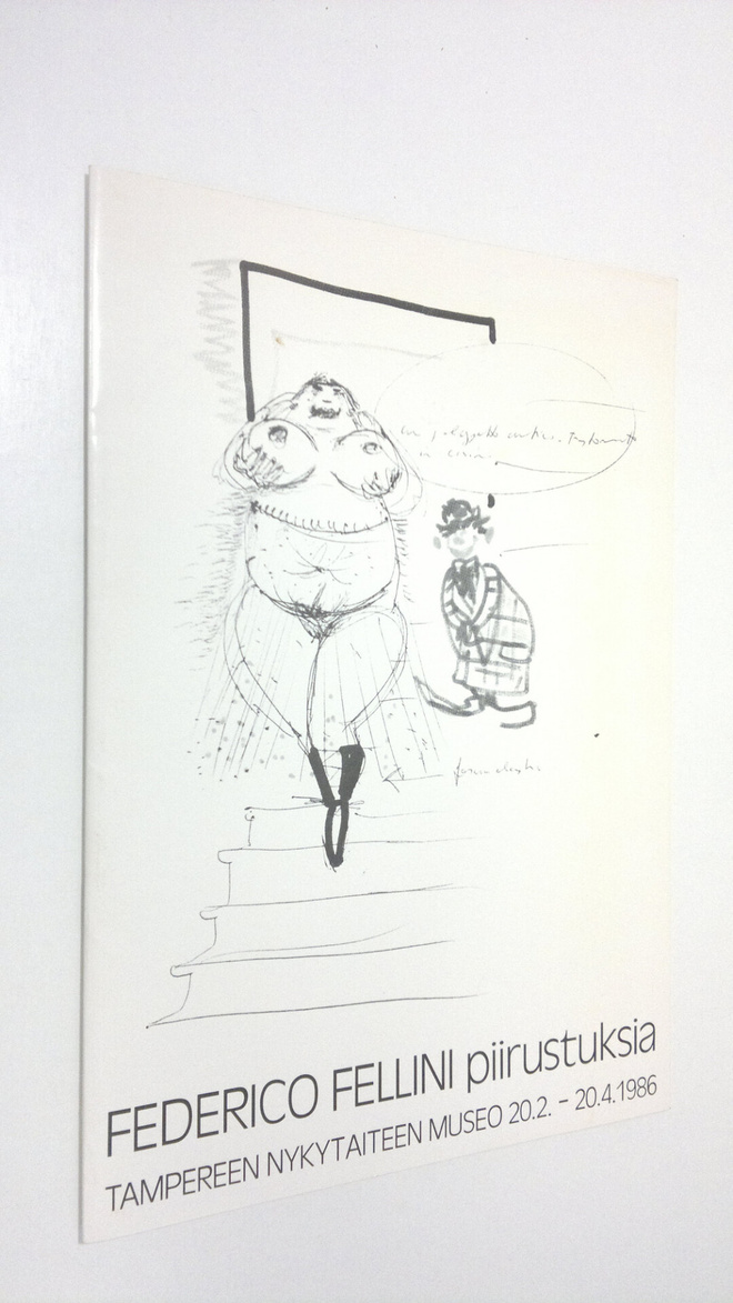 Federico Fellini, piirustuksia : Tampereen nykytaiteen mu...