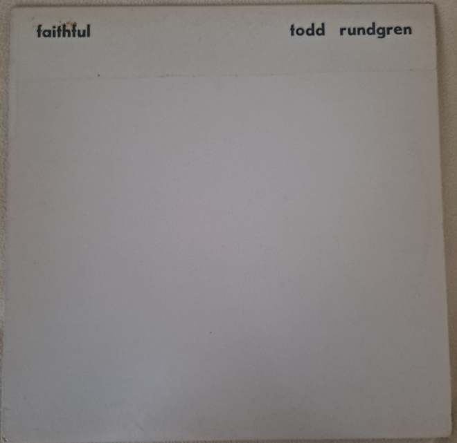 TODD RUNDGREN : FAITHFUL  LP