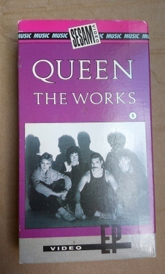 QUEEN - THE WORKS (VHS)