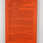 P. W. Bridgman : The thermodynamics of electrical phenome... - pikkukuva 2