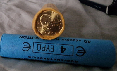 Kreikka 2003 20c rulla UNC