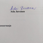 Ada Juvonen : Lapsuus ja unissasaarnaaja : romaani (signe... - pikkukuva 3