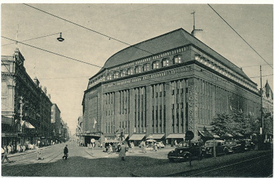 HELSINKI, TAVARATALO STOCKMANN - vanha kortti