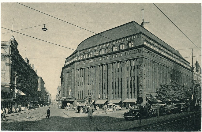 HELSINKI, TAVARATALO STOCKMANN - vanha kortti