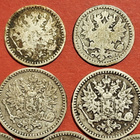 25 p 1865,1866 + 50 penniä 1864, 1865, 1868, 1869, 1871 (12) - pikkukuva 3