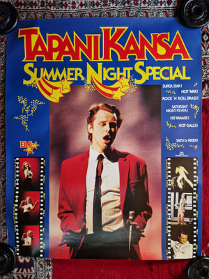 Tapani Kansa juliste 15 .76×62. Vuodelta 1978