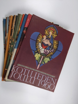 Kotiliesi puolivuosikerta 1961 (1-14, nro 4 puuttuu, tila...