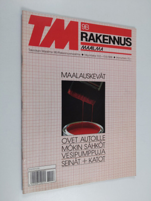 Tekniikan maailma 9B/1986 : rakennusmaailma
