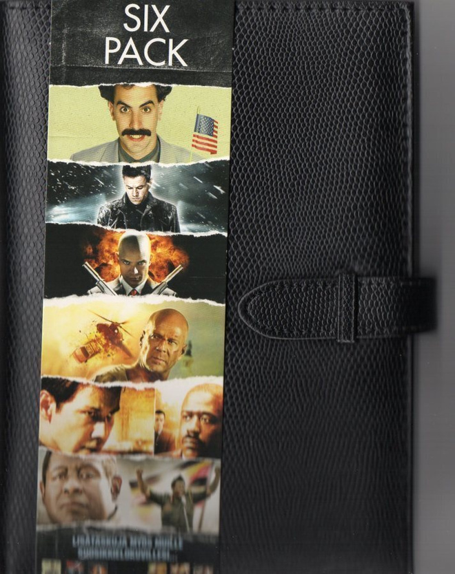 six pack nahka kansio	(8 646)	k	-FI-		DVD	(6)			6 movie,lomp