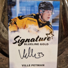 Ville Petman signature Gold 9/40 2024/25 Blueline - pikkukuva 1
