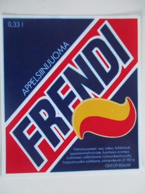 JUOMA ETIKETTI - FRENDI (K10-S87)