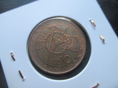 Tsekki  10 korun 2000 - Millennium year 2000