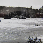 KOTKA.....Langinkoski, koskinäkymä. Vanha kortti. - pikkukuva 2