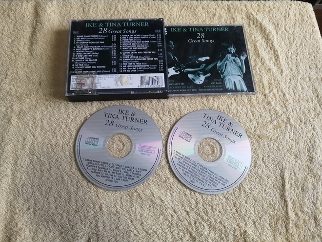 IKE & TINA TURNER - 28 Great Songs 2CD