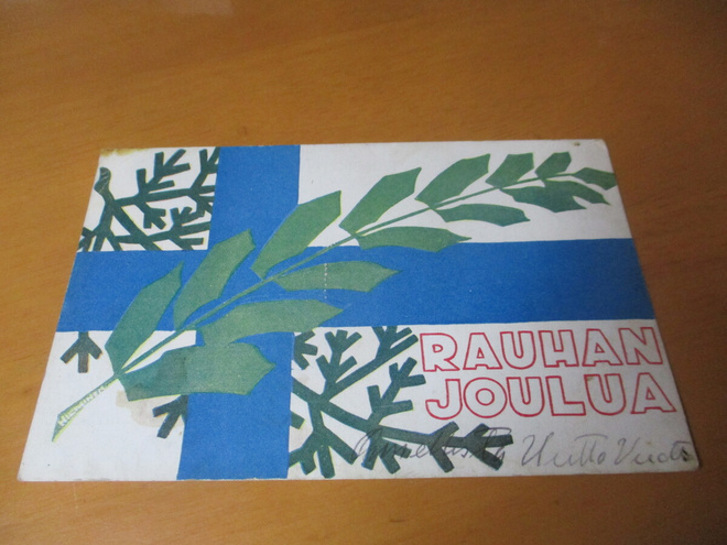 Nieminen Rauhan Joulua sens - 1940