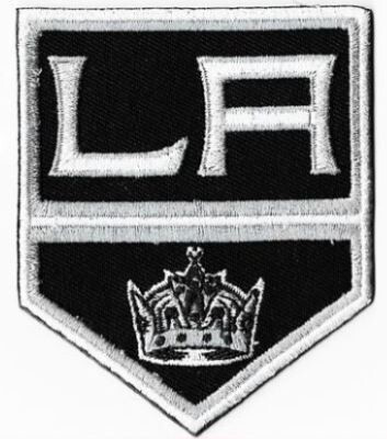 NHL - Los Angeles Kings -kangasmerkki / hihamerkki