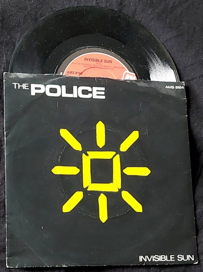 The Police : 7" Invisible sun