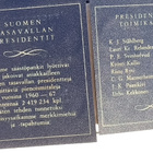 Suomen tasavallan Presidentit. Vihko - 85mm * 95mm - pikkukuva 2